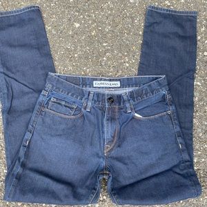 Men’s Express Dark Denim Jeans 32X34